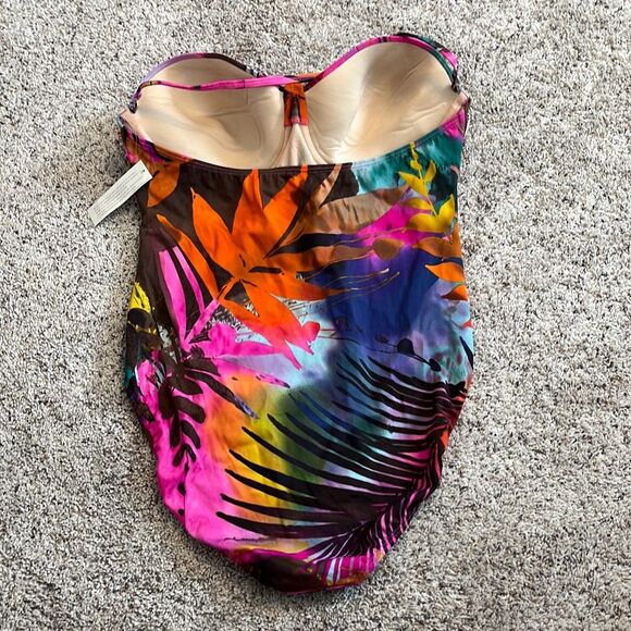 NWT Vintage Spiegle One Piece Swimsuit Size 16 - Picture 2 of 6